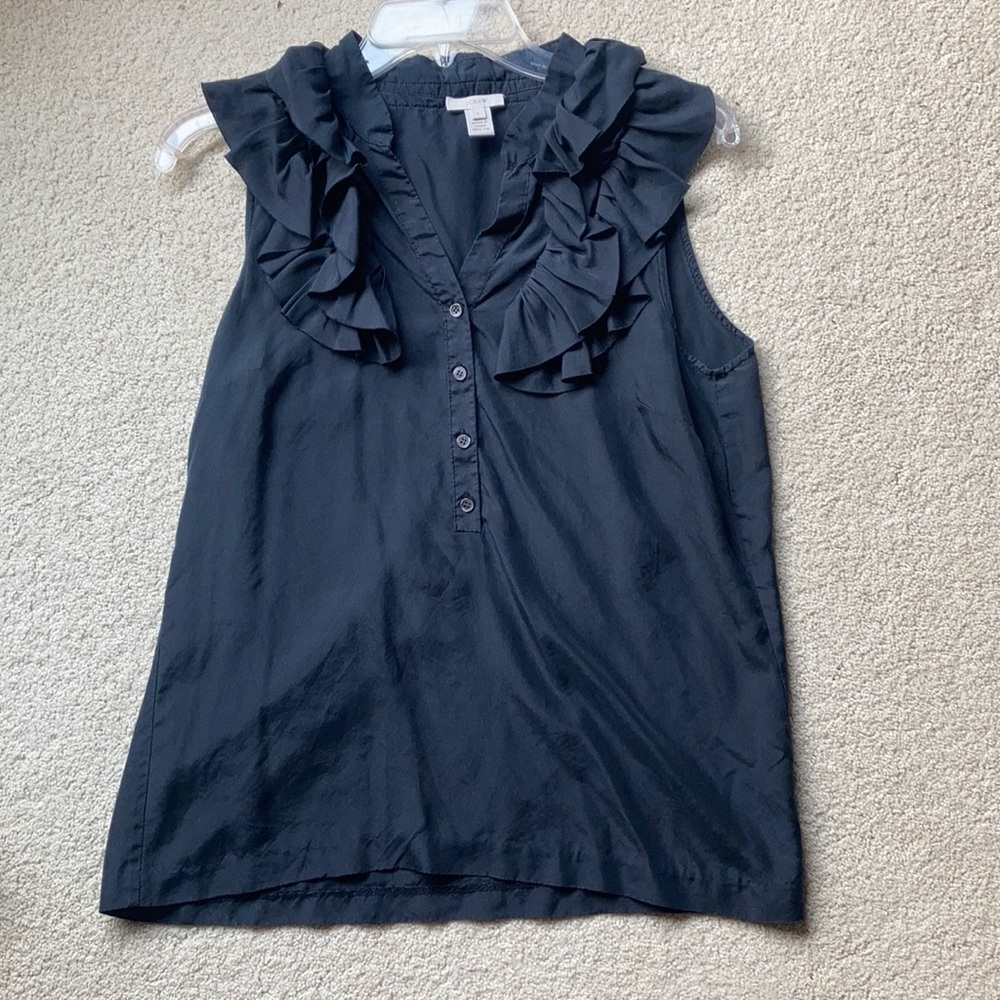 JCrew sleeveless blouse